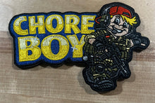 Load image into Gallery viewer, Chore Boy Velcro patch 4”