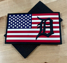 Load image into Gallery viewer, US Flag Detroit D PVC patch