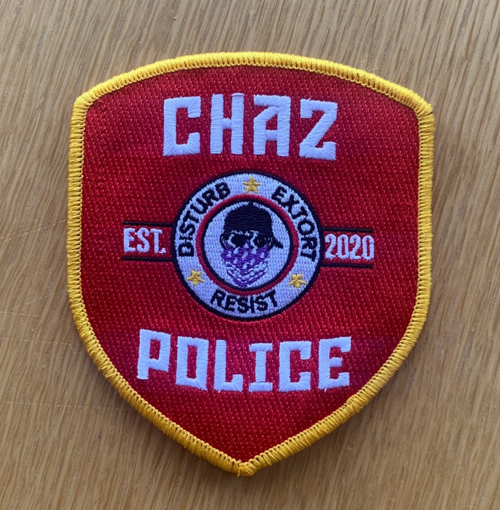 CHAZ Police patch – Blue Line Customs
