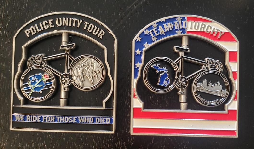 Team Motor City 2022 Challenge Coin