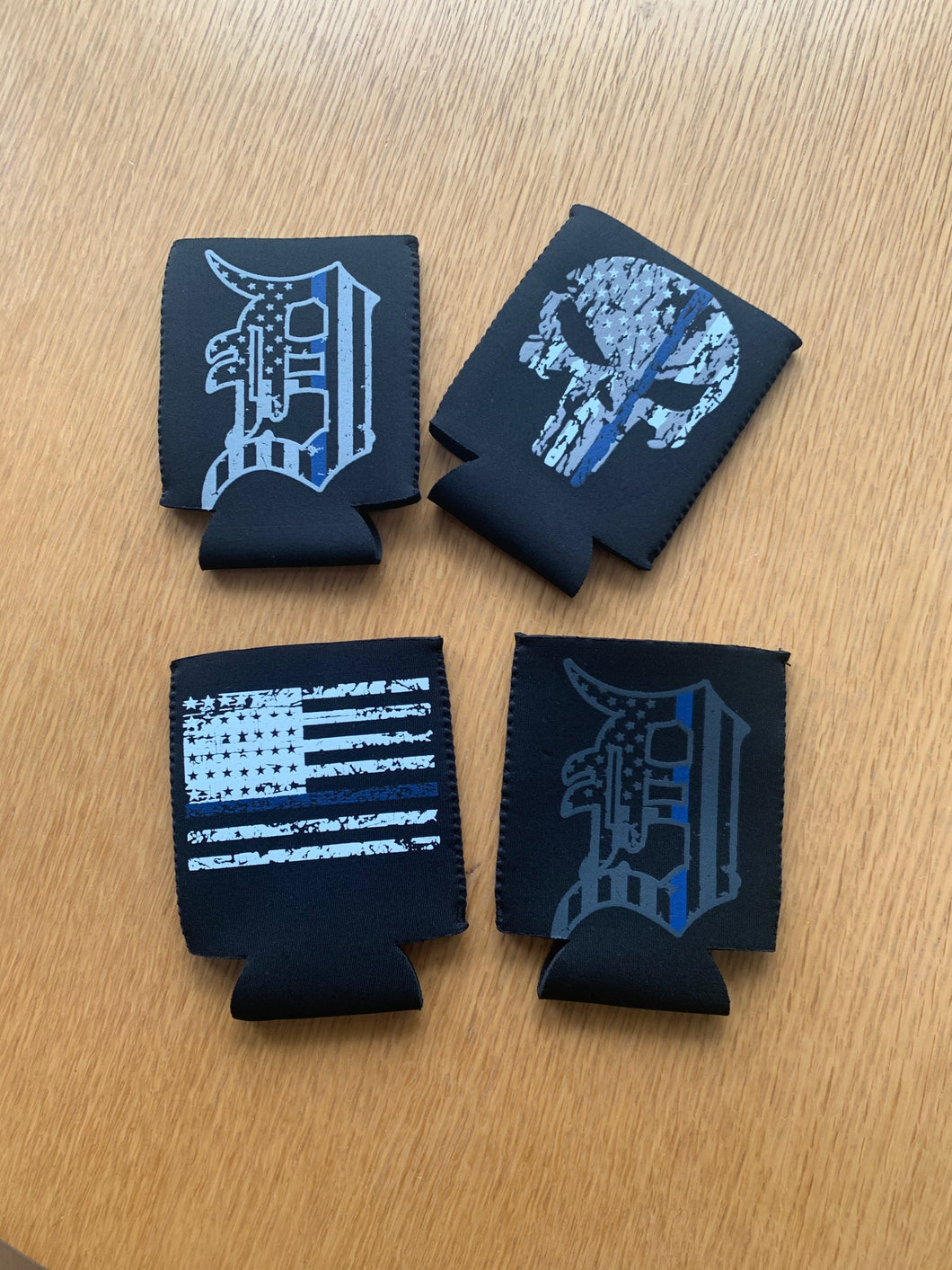 Thin Blue Line Koozies