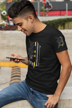Load image into Gallery viewer, Thin Gold Line Detroit D